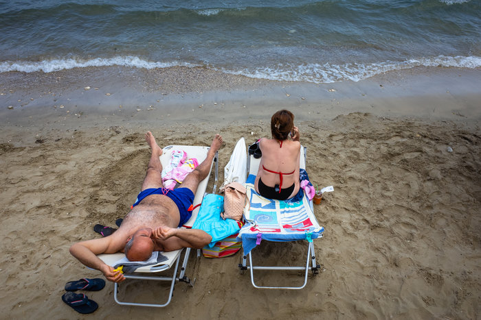 Bored at the beach